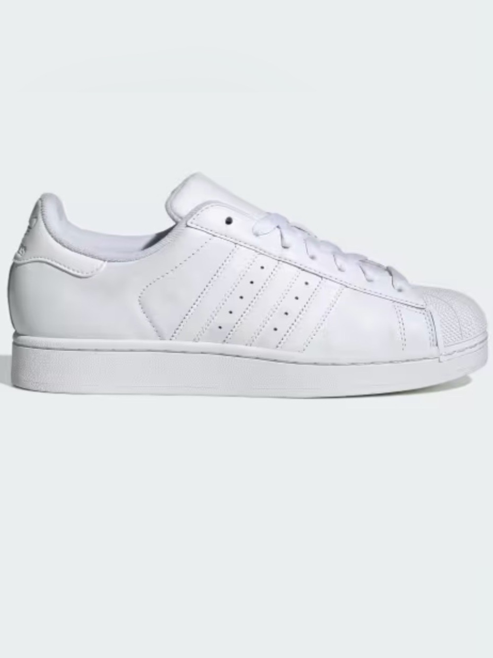 NWT Adidas Superstar II Triple White size 4.5Y
